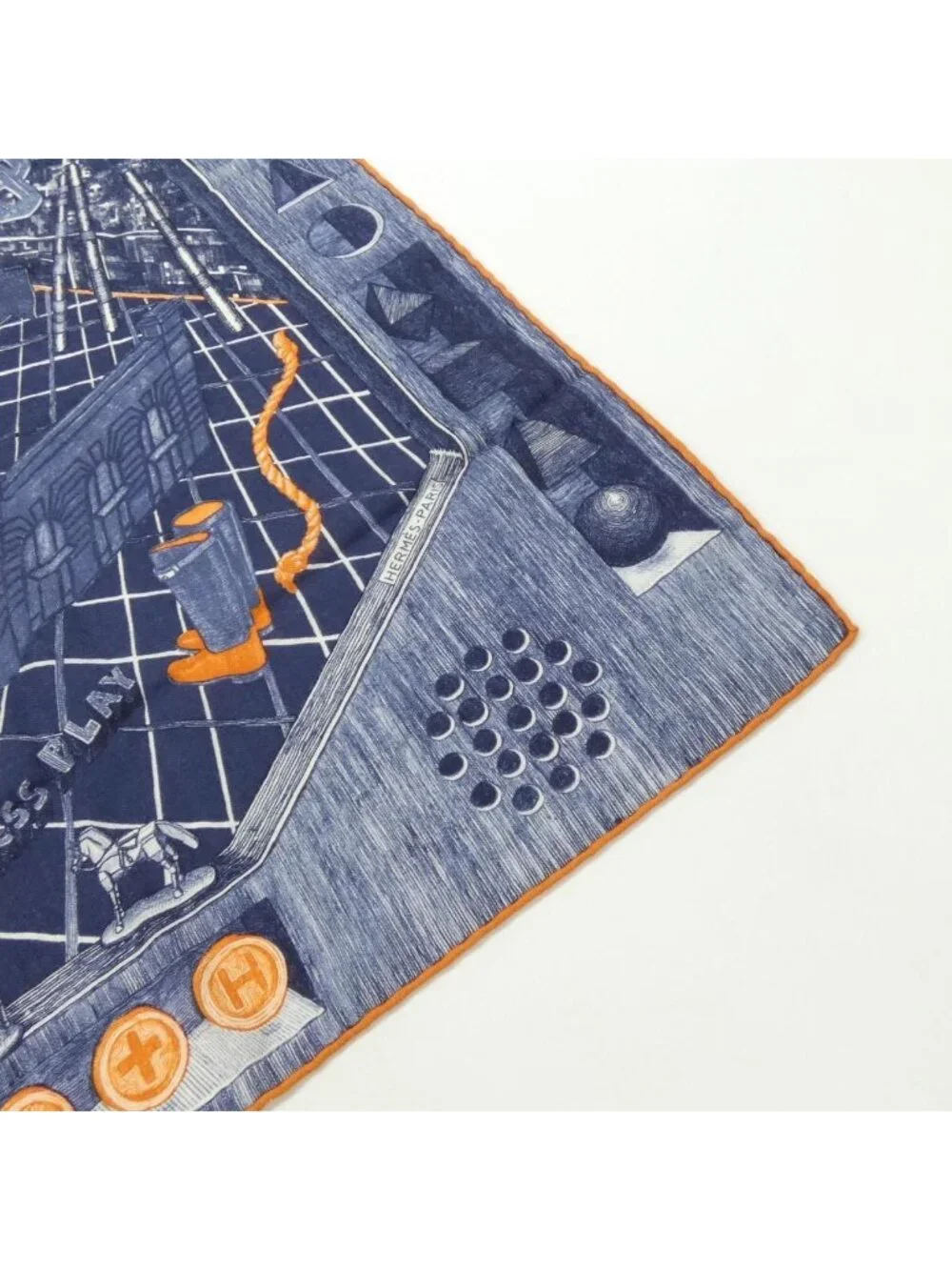 Hermes the Game Signe Elias Kafouros Carre H 100 Shawl Scarf